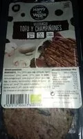 Mängden socker i Vegburguer tofu y champiñones