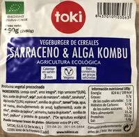 Mängden socker i Hamburguesa Sarraceno & Alga Kombu