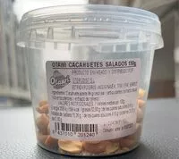 Mängden socker i Cacahuetes salados