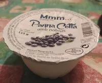 Mängden socker i Panna cotta amb nabius