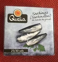 Mängden socker i Sardinas en aceite de girasol