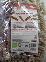 Mängden socker i Fusilli semi integral de espelta