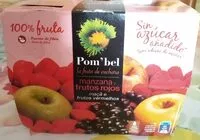 Mängden socker i Compota de manzana y frutos rojos pack 4 tarrina 100 g