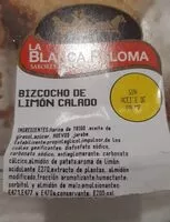 Mängden socker i Bizcocho de limón calado