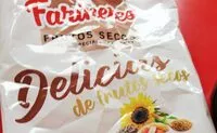 Mängden socker i delicias de frutos secos