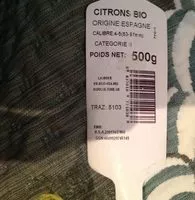 Mängden socker i Citrons Bio