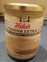 Mängden socker i Tahina extra