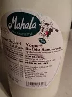 Mängden socker i Yogur batido azucarado