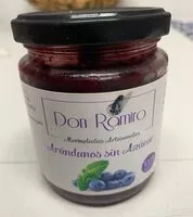 Mängden socker i Mermelada de arándanos sin azucar