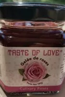 Mängden socker i Gelée de Roses