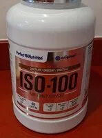 Mängden socker i Iso-100 whey isolated