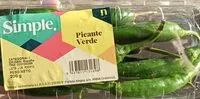 Mängden socker i Picante Verde