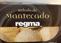 Mängden socker i Helado de mantecado Regma