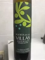 Mängden socker i Aceite de oliva virgen extra puerta de las villas