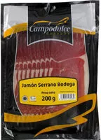 Mängden socker i Jamón Serrano Bodega