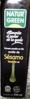 Mängden socker i Aceite de sésamo