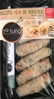 Mängden socker i Rollitos nem de verduras