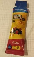 Mängden socker i Energy & activation gel mixed berries