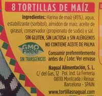 Mängden socker i Tortillas de maíz artesanales sin gluten