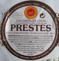 Mängden socker i Queso San Simón Da Costa