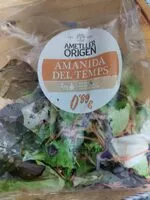 Mängden socker i Amanida del temps