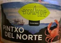 Mängden socker i Pintxo del norte