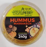 Mängden socker i Hummus Marrakech