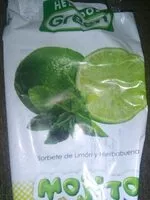 Mängden socker i Helado de mojito