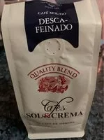 Mängden socker i Cafe molido descafeinado