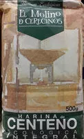 Mängden socker i Harina integral de centeno