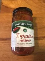 Mängden socker i Tomate con verduras