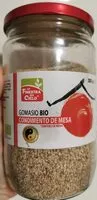 Mängden socker i Gomasio Bio. Condimento de mesa