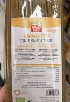 Mängden socker i Espaguetis con albahaca y ajo