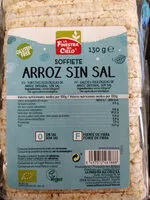 Mängden socker i Tortitas de arroz sin sal