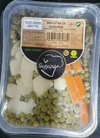 Mängden socker i Menestra de verduras