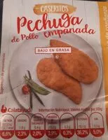Mängden socker i Pechuga de pollo empanada