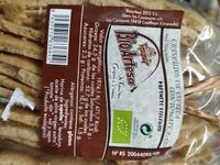 Mängden socker i Crespillos de espelta con tomate y ajo