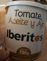 Mängden socker i Tomate aceite y ajo