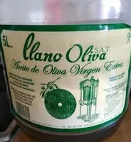 Mängden socker i Llano oliva