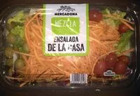 Mängden socker i Ensalada de la casa