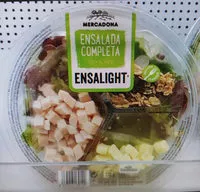 Mängden socker i Ensalight