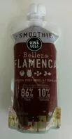 Mängden socker i Smoothie belleza flamenca
