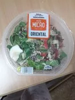 Mängden socker i Plato micro oriental DESCATALOGADO