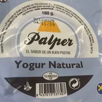 Mängden socker i Yogur natural