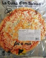 Mängden socker i Pizza la cuina d'en salvador sense gluten, 4 formatges