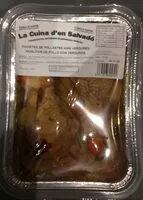 Mängden socker i Muslitos de pollo