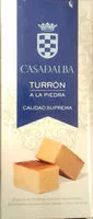 Mängden socker i Turrón a la piedra