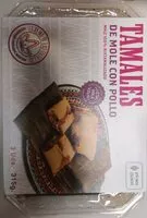 Mängden socker i Tamales de mole con pollo