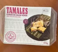 Mängden socker i Tamales Cerdo en Salsa Verde