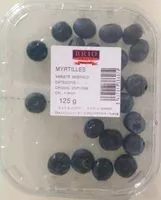 Mängden socker i Myrtilles